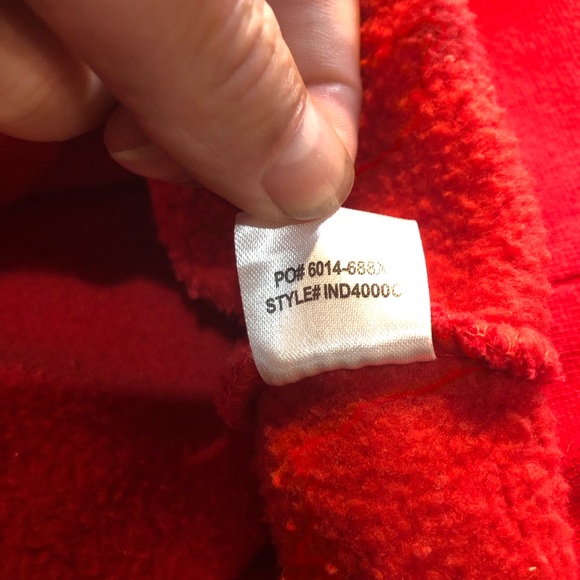 Thrasher Hoodie Red Men’s Large with Kangaroo Pocket Large - Picture 10 of 13